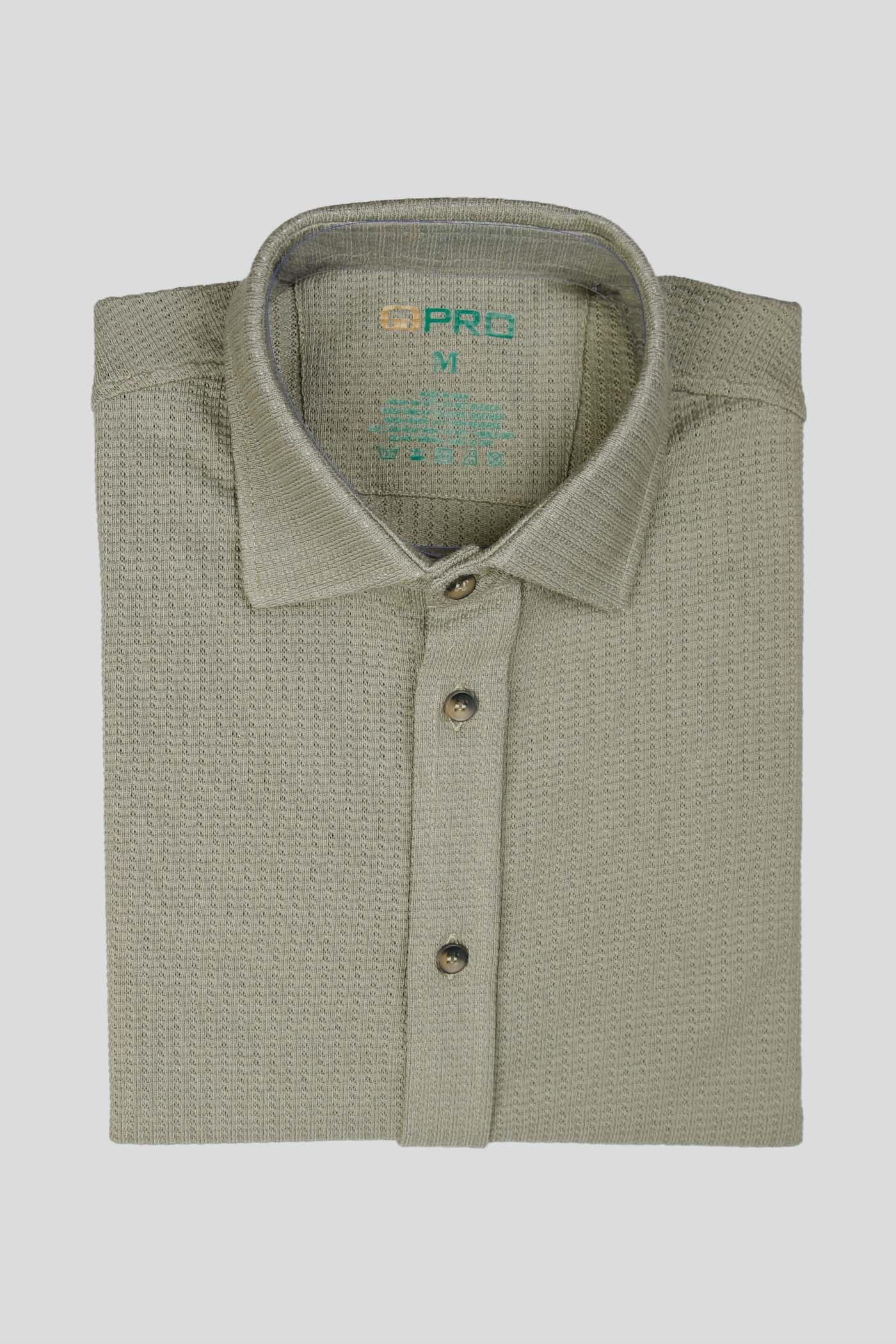 پیراهنی ژاکارد آستین کوتاه 930056 PRO